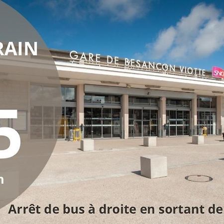 Appartement Cosy Avec Balcon Et Piscine Besancon Ngoại thất bức ảnh